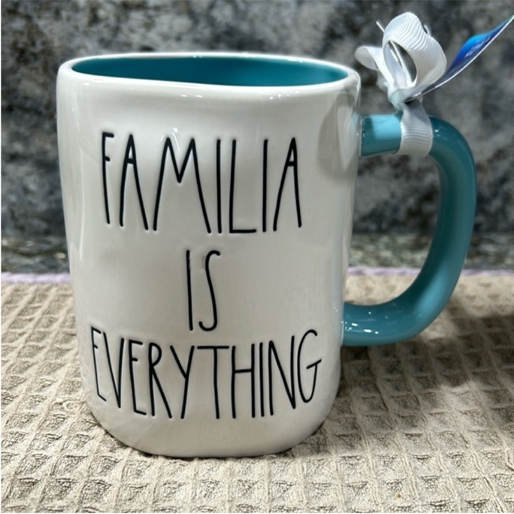 NWT Disney x Rae Dunn Encanto “Familia Is Everything” Mug 16 oz Mirabel Mug